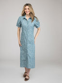 Beau & Ro Dress The Kris Dress | Blue Cosmo