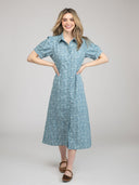 Beau & Ro Dress The Kris Dress | Blue Cosmo