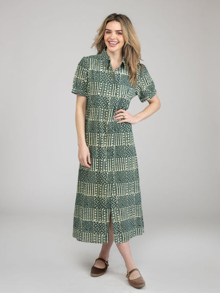 The Kris Dress | Green Fall Resist Large / Green Fall Resist The Kris Dress | Green Fall Resist Large / Green Fall Resist