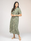 Beau & Ro Dress The Kris Dress | Green Zebra