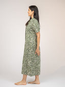 Beau & Ro Dress The Kris Dress | Green Zebra