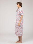 Beau & Ro Dress The Kris Dress | Pink & Blue Garden