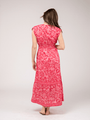 Beau & Ro Dress The Lauren Dress | Pink Flore