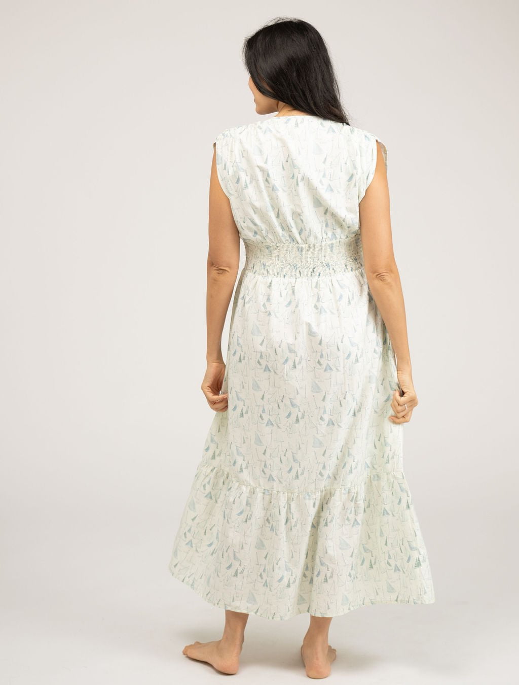 Beau & Ro Dress The Lauren Dress | Sailboats