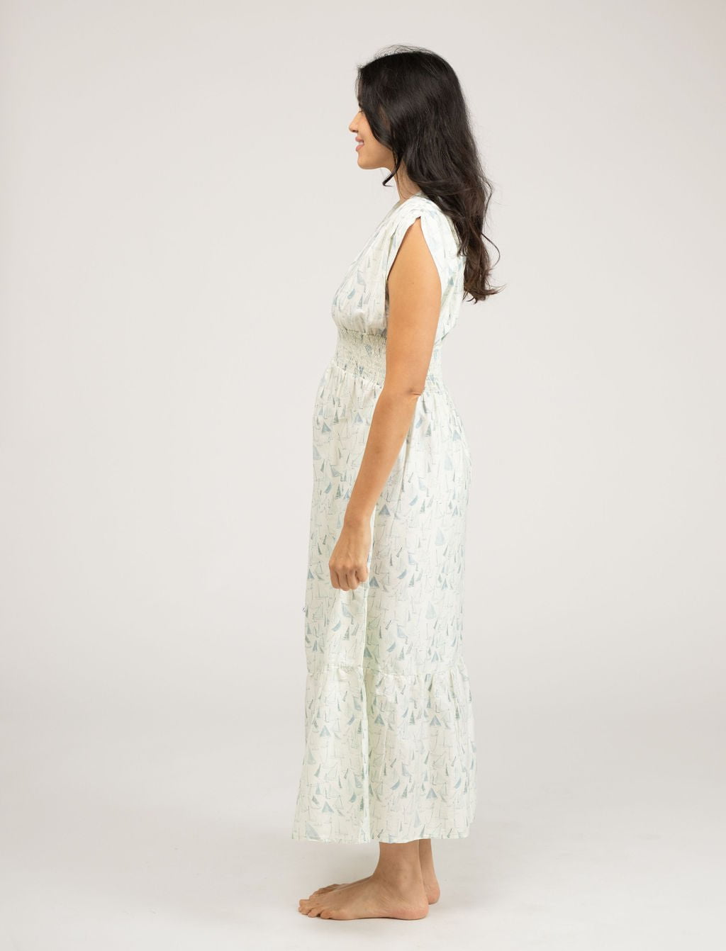 Beau & Ro Dress The Lauren Dress | Sailboats