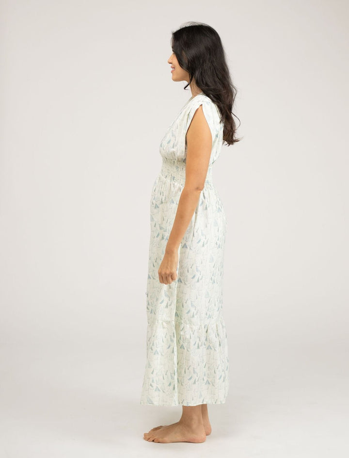 Beau & Ro Dress The Lauren Dress | Sailboats