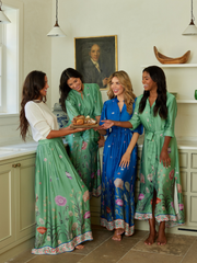 Beau & Ro Dress The Lily Maxi Dress | Secret Garden Green