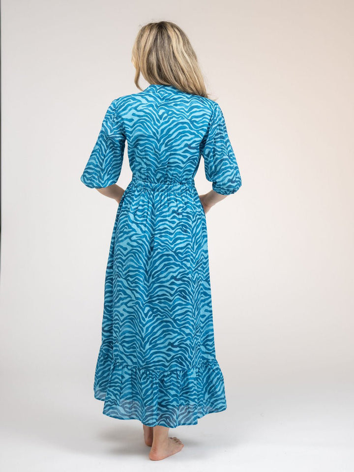 Beau & Ro Dress The Lily Midi Dress | Blue Zebra