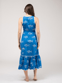 Beau & Ro Dress The Lina Dress | Blue Fish