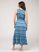 Beau & Ro Dress The Lina Dress | Blue Wave