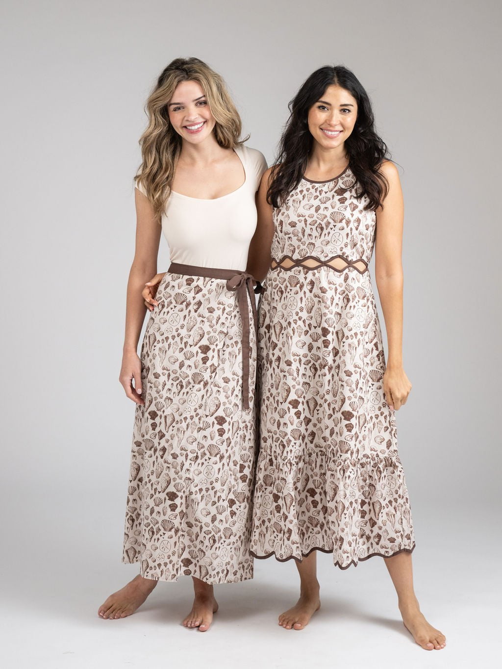 The Lina Dress | Coco Shells Beau & Ro The Lina Dress | Coco Shells Beau & Ro