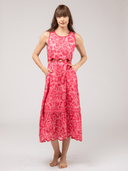 Beau & Ro Dress The Lina Dress | Pink Flore