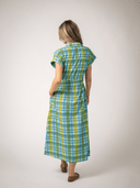 Beau & Ro Dress The Lisa Dress | Mystic Plaid