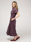 Beau & Ro Dress The Lisa Dress | Navy Virginia Stripe