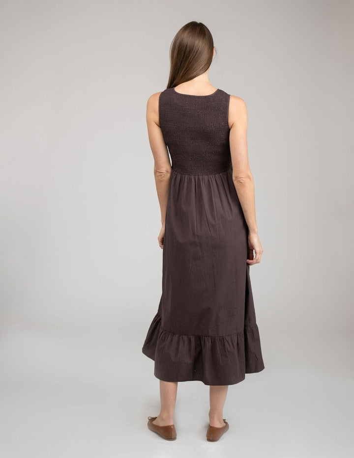 Beau & Ro Dress The Margot Dress | Brown