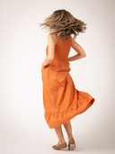 Beau & Ro Dress The Margot Dress | Persimmon