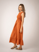 Beau & Ro Dress The Margot Dress | Persimmon