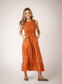 Beau & Ro Dress The Margot Dress | Persimmon
