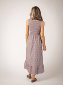 Beau & Ro Dress The Margot Dress | Red Scallop