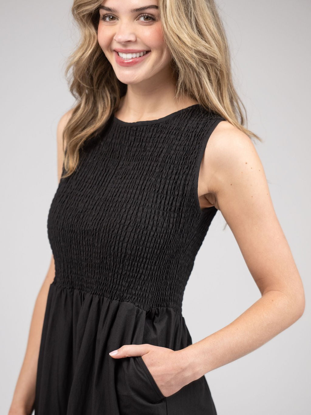 Beau & Ro Dress The Margot Dress | Solid Black