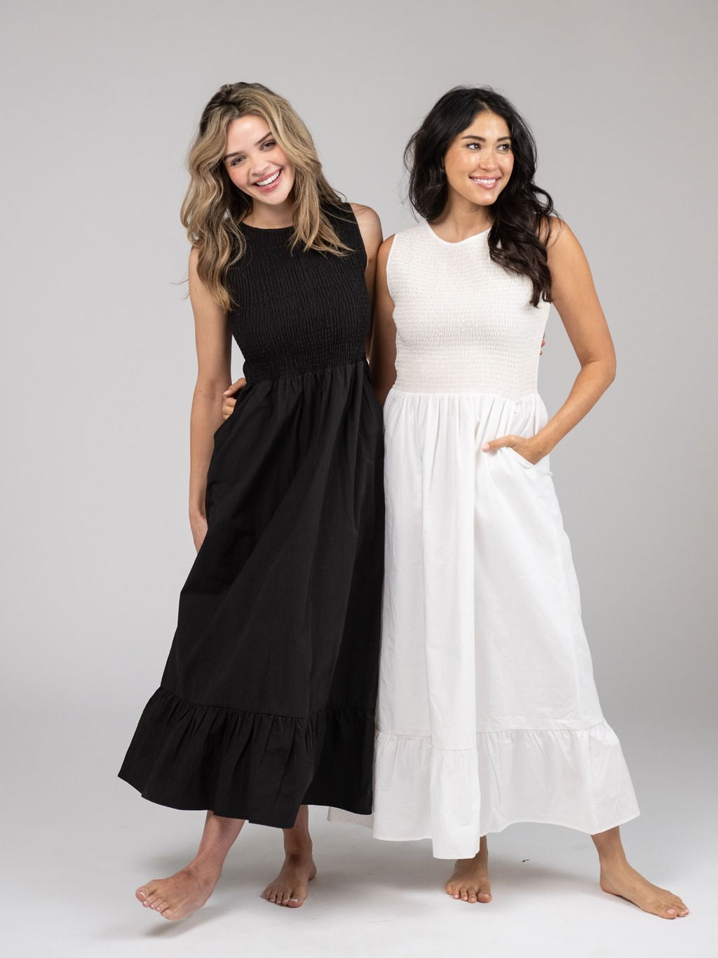 Beau & Ro Dress The Margot Dress | Solid Black