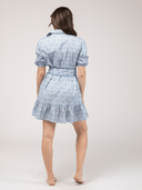 Beau & Ro Dress The Monica Dress | Blue Swirl