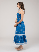 Beau & Ro Dress The Page Midi Dress | Blue Fish
