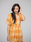 Beau & Ro Dress The Poppy Dress | Clementine Cheetah