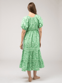 Beau & Ro Dress The Poppy Dress | Green Flore
