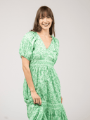 Beau & Ro Dress The Poppy Dress | Green Flore