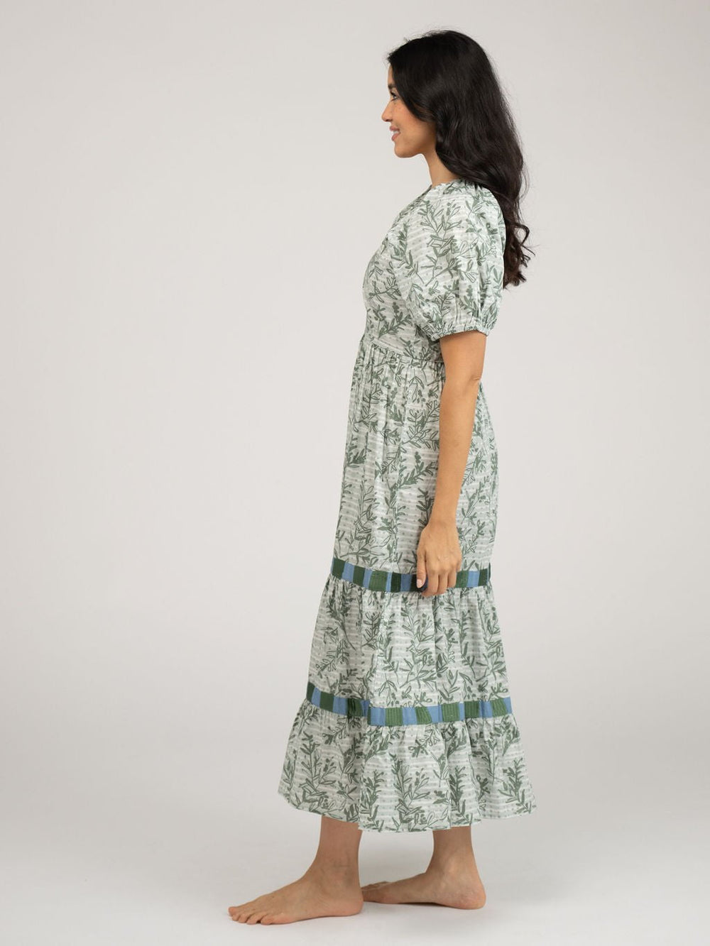 Beau & Ro Dress The Poppy Dress | Olive Branch