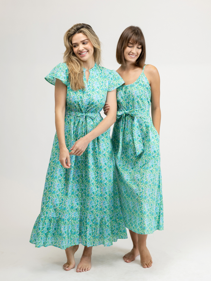 Beau & Ro Dress The Summer Dress | Alice Colin Green Geo