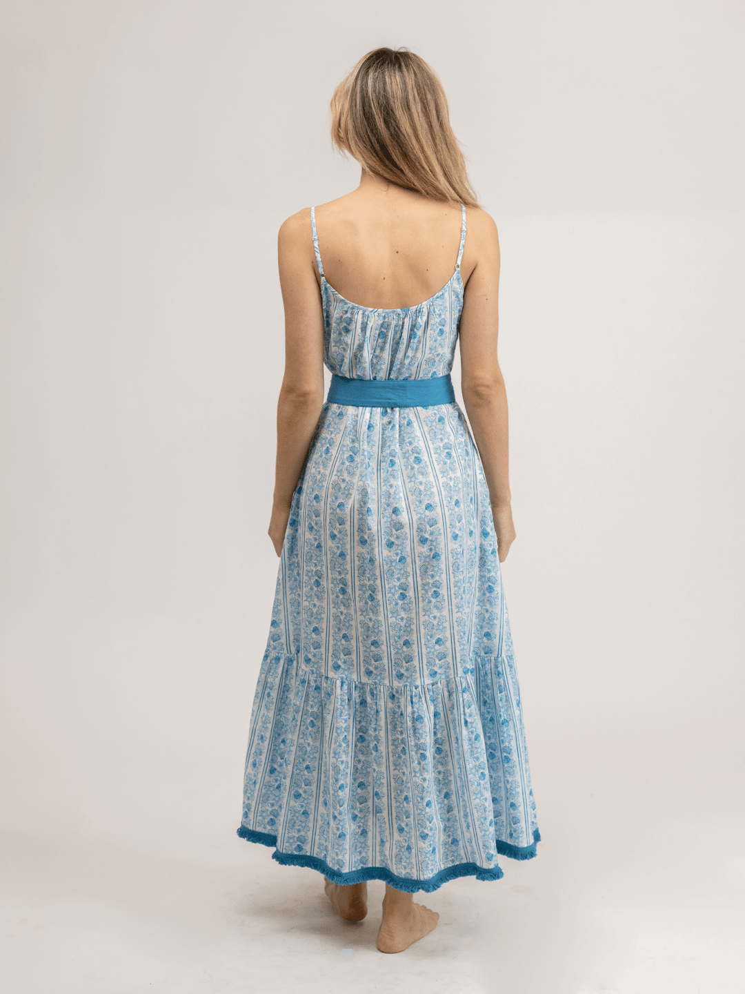 Beau & Ro Dress Small SAMPLE | The Sunny Dress | Mermaid Stripe | Small