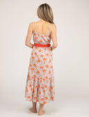 Beau & Ro Dress The Sunny Dress | Red Garden Swirl