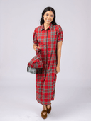 Beau & Ro Knot Bag One Size / Holiday Plaid Holiday Plaid Knot Bag