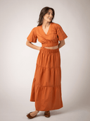 Beau & Ro Matching Set The Abby Set | Persimmon