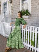 Beau & Ro Matching Set The Avi Top + Veda Skirt Set in Jaipur Green