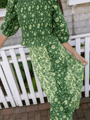 Beau & Ro Matching Set The Avi Top + Veda Skirt Set in Jaipur Green