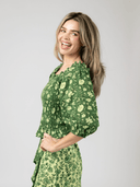 Beau & Ro Matching Set The Avi Top + Veda Skirt Set in Jaipur Green