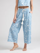 Beau & Ro Matching Set The Beach Tank + Pant Set | Blue Shells