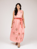 Beau & Ro Matching Set The Beach Tank + Sullivan Skirt Set | Pink Fleur
