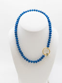 Beau & Ro Necklace 18 Inch Blue Gem Necklace