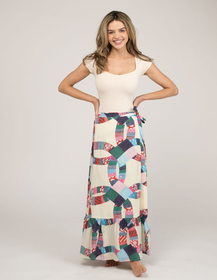 Beau & Ro Skirt Kit Made Skirt | Wedding Ring - Multi