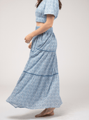 Beau & Ro Skirt SAMPLE | The Abby Skirt | Blue Swirl