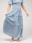 Beau & Ro Skirt SAMPLE | The Abby Skirt | Blue Swirl