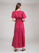 Beau & Ro Skirt The Abby Skirt | Maroon Cosmo