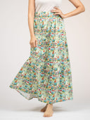 Beau & Ro Skirt Small SAMPLE | The Abby Skirt | Nantucket Print | Small