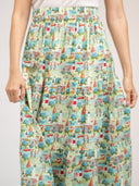 Beau & Ro Skirt Small SAMPLE | The Abby Skirt | Nantucket Print | Small
