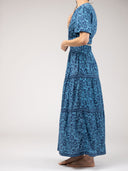 Beau & Ro Skirt The Abby Skirt | Navy Flore