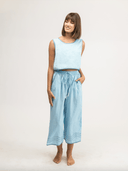 Beau & Ro Dress Small SAMPLE | The Beach Pant | Blue | Small